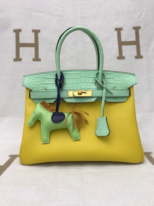 Close-up detail of modern bag design