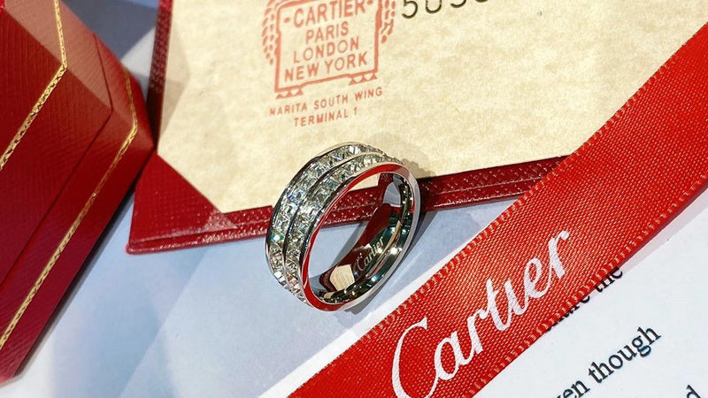 Lifestyle view of Cartier unisex jewelry piece