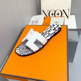 Hermes sandals Style 192 - top view showing design