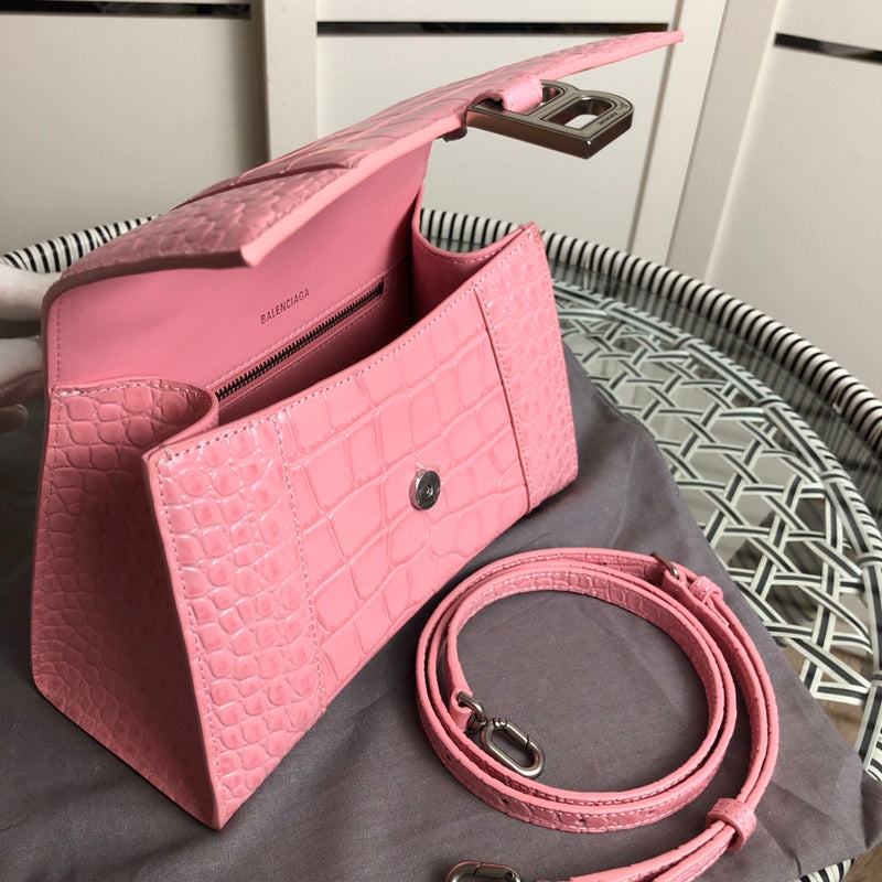 Front view of modern premium women's handbag – women's statement bag