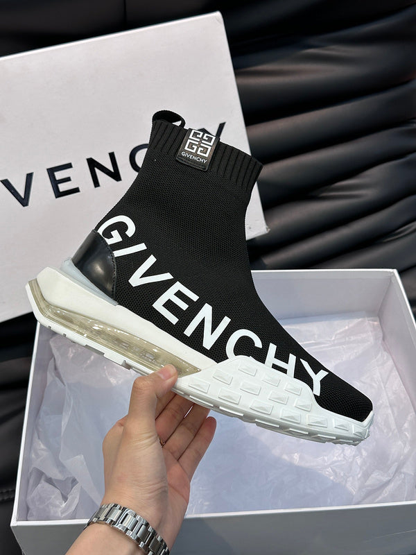 Givenchy Nude Ankle Boots - Side Profile View