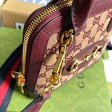 Back view of elevated sleek women's handbag – women's luxury accessory