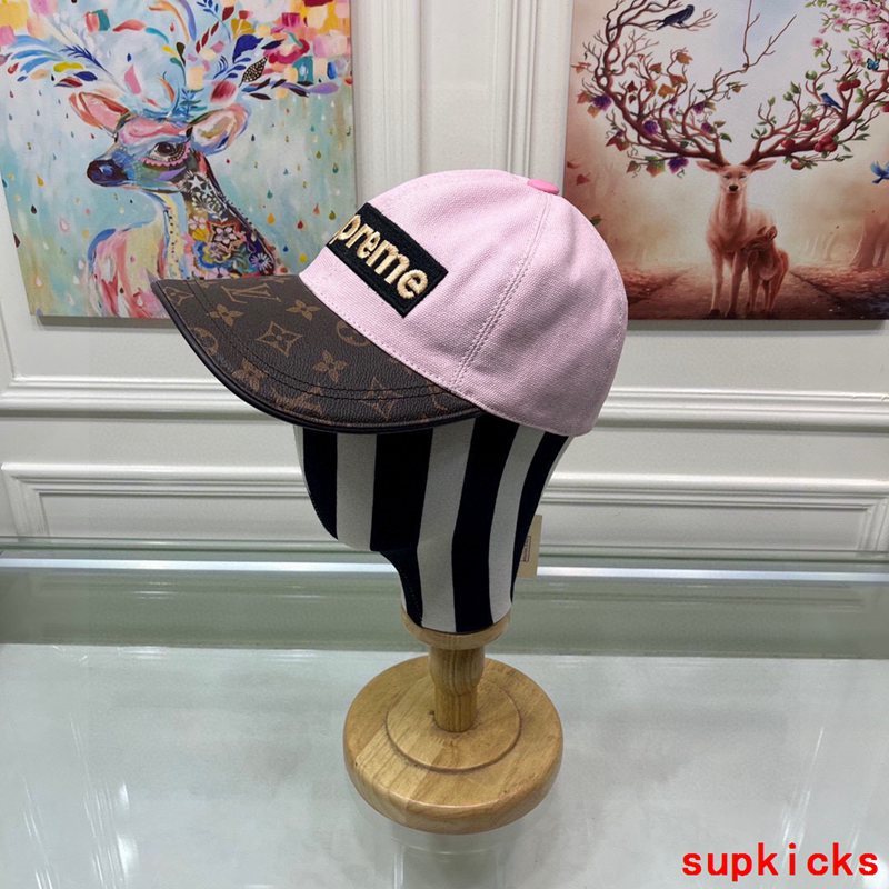 Side view of Louis Vuitton unisex cap