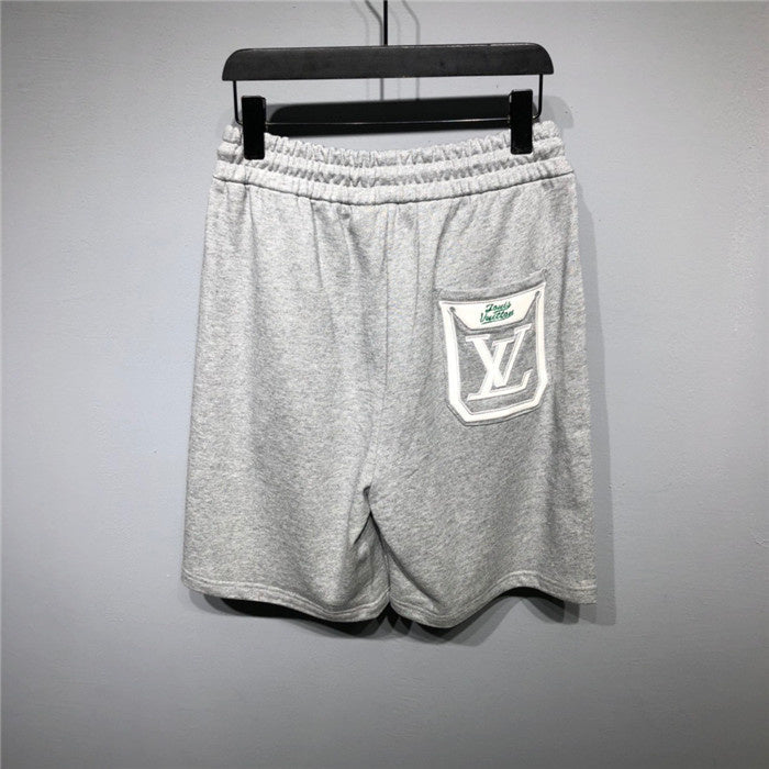 Side profile of Louis Vuitton cotton t-shirt with label-forward styling