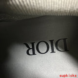 Dior Chocolate Brown Platform Heels - Detail Shot of Craftsmanship