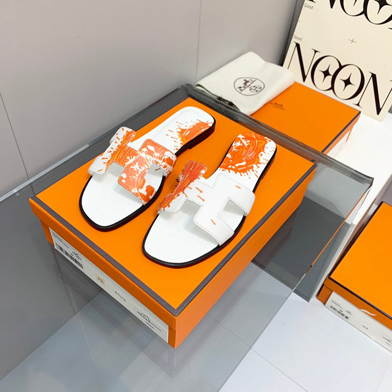 Hermes sandals Style 194 - styled lifestyle view
