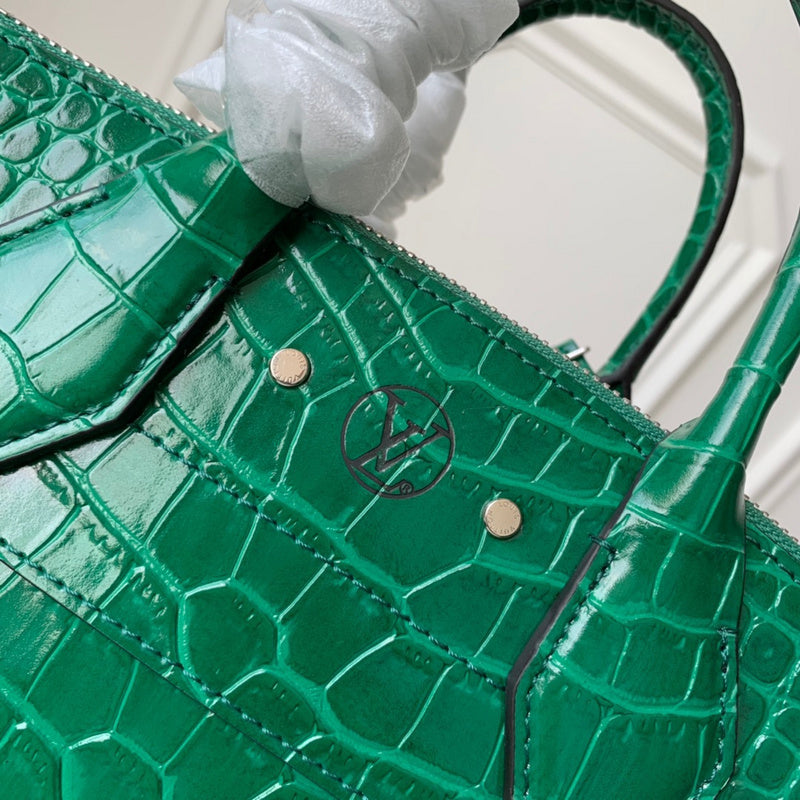 Top view of everyday-luxe classic women's handbag – women's luxury handbag
