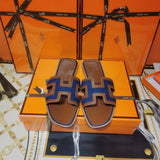 Hermes sandals Style 047 - angled studio shot
