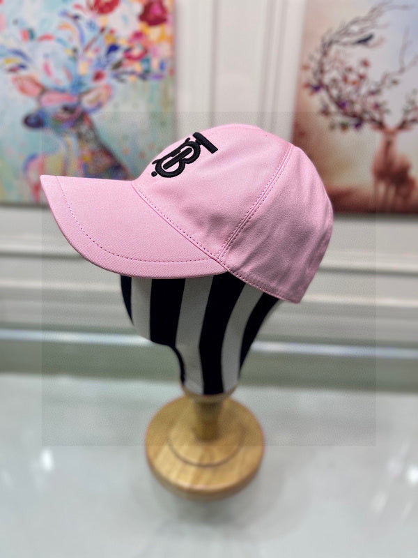Side view of Burberry unisex cap