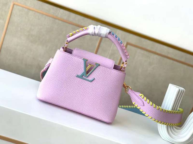 Front view of sleek elevated women's handbag – women's premium purse