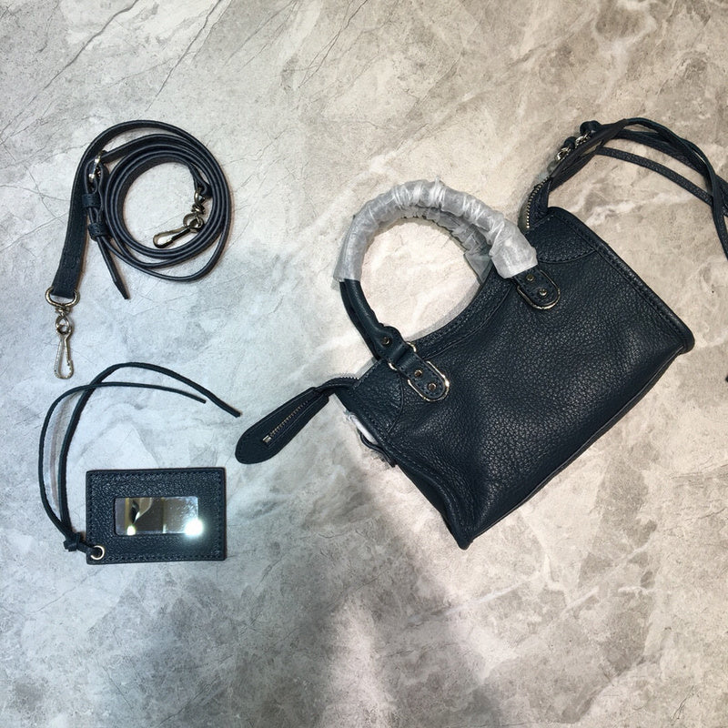 Classic Faux Leather Handbag - Sleek Minimalist Lines | Women's Everyday Carry Handbag #694 - close-up detail shot (image 3) of designer-inspired handbag