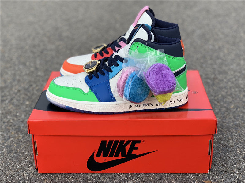 Nike Men's & Women's Luxury Lifestyle Trainers — Style 003 side view