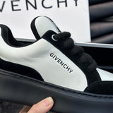 Givenchy Red High-Top Sneakers - Toe Detail View