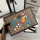 Side profile of classic elevated women's handbag – women's statement bag