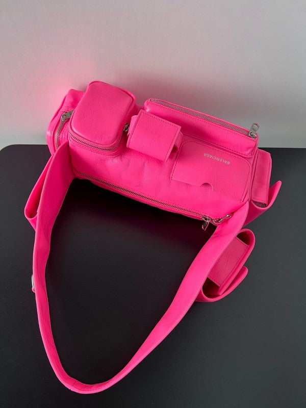 Zivas Charm Refined Structure Fashion Handbag (Elevated Accessory Essential) – Side Profile