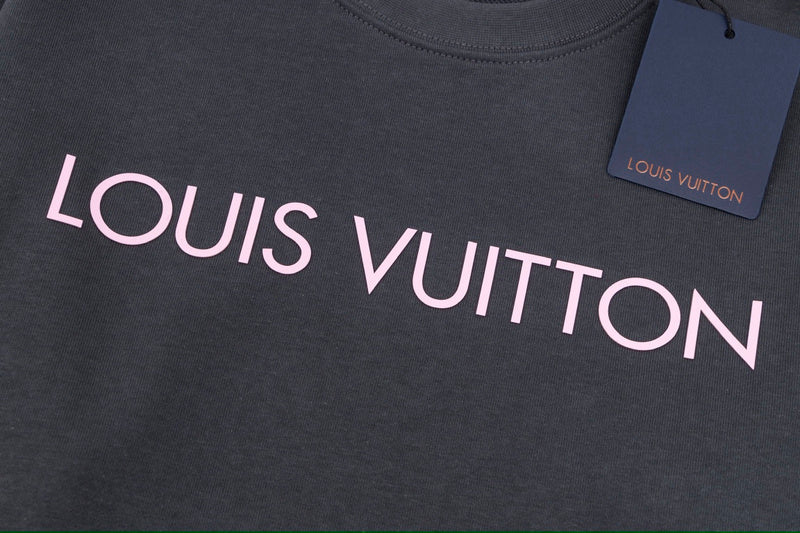 Front view of Louis Vuitton luxury clothing with streetwear-inspired cut