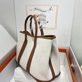  structured tote bag detail view showing craftsmanship 8