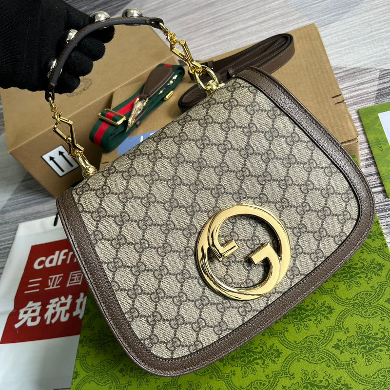 Side profile of statement premium women's handbag – women's luxury accessory