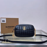 Sophisticated Vegan Leather Handbag - Refined Silhouette | Women's Designer-Inspired Purse #1133 - side angle view (image 2) of designer-inspired handbag