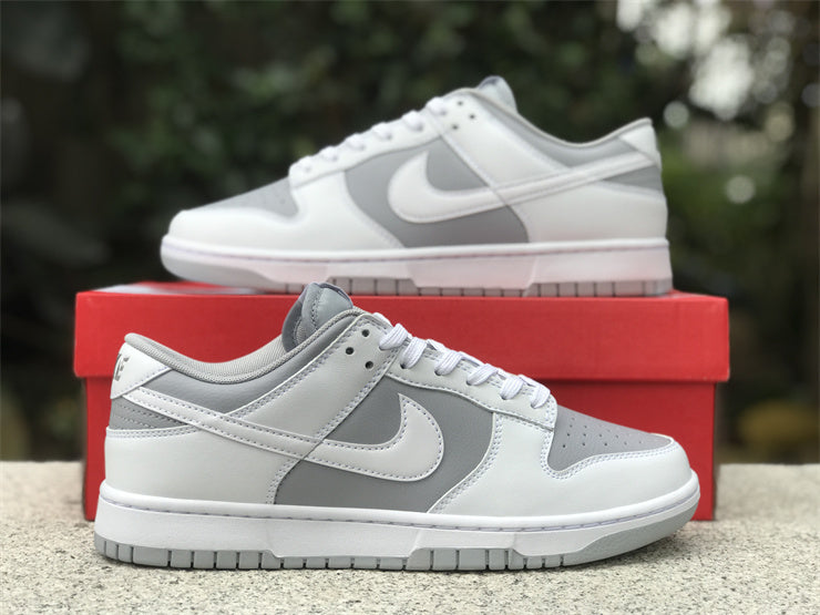 Nike two-tone luxury sneakers view 9 signature lace-up style
