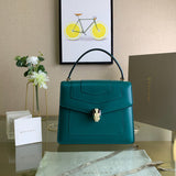 Bold Premium PU Leather Handbag - Refined Silhouette | Women's Premium Handbag #1701 - product detail shot (image 10) of designer-inspired handbag