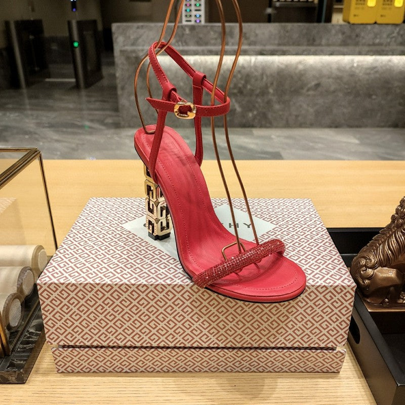 Givenchy shoes Style 143 - back heel detail