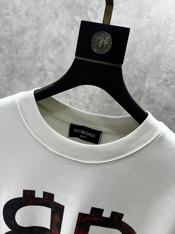Close-up of Balenciaga designer clothing craftsmanship