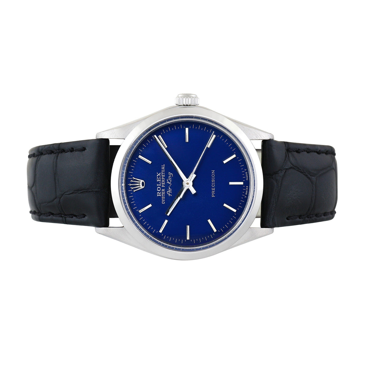 Front view of Rolex men's watch