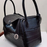 Close-up detail of timeless bag design