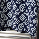 Front view of Louis Vuitton cotton t-shirt with monogram-inspired silhouette