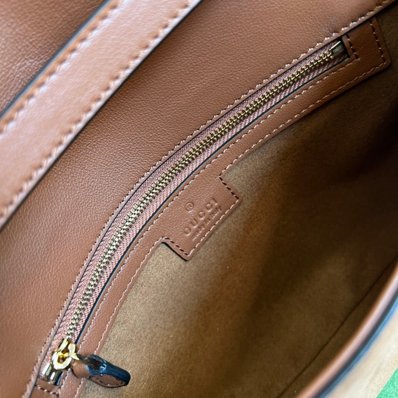 Side profile of everyday-luxe classic women's handbag – women's designer-style accessory