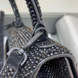 Elegant Premium PU Leather Handbag - Statement Silhouette | Women's Fashion Handbag #540 - styled full view (image 7) of designer-inspired handbag