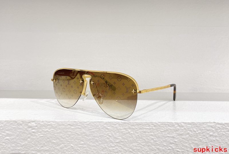 Full view of Louis Vuitton unisex sunglasses