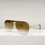 Full view of Louis Vuitton unisex sunglasses