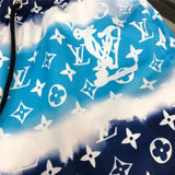 Flat lay presentation of Louis Vuitton cotton t-shirt with streetwear-inspired cut