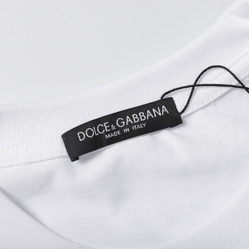Side profile of Polo cotton polo shirt with monogram-inspired silhouette