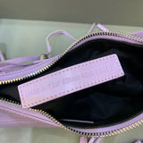 Structured Premium PU Leather Handbag - Polished Finish | Women's Premium Handbag #377 - texture close-up (image 9) of designer-inspired handbag