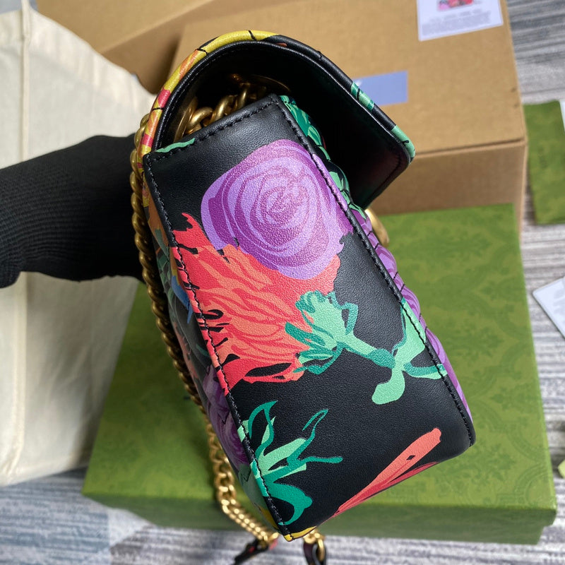Interior view of signature polished women's handbag – women's luxury handbag