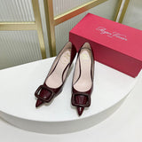 Roger Vivier luxury shoes close-up — premium authentic designer style