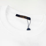 Flat lay presentation of Louis Vuitton cotton t-shirt with contemporary cut
