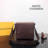 Front view of polished classic women's handbag – women's luxury handbag