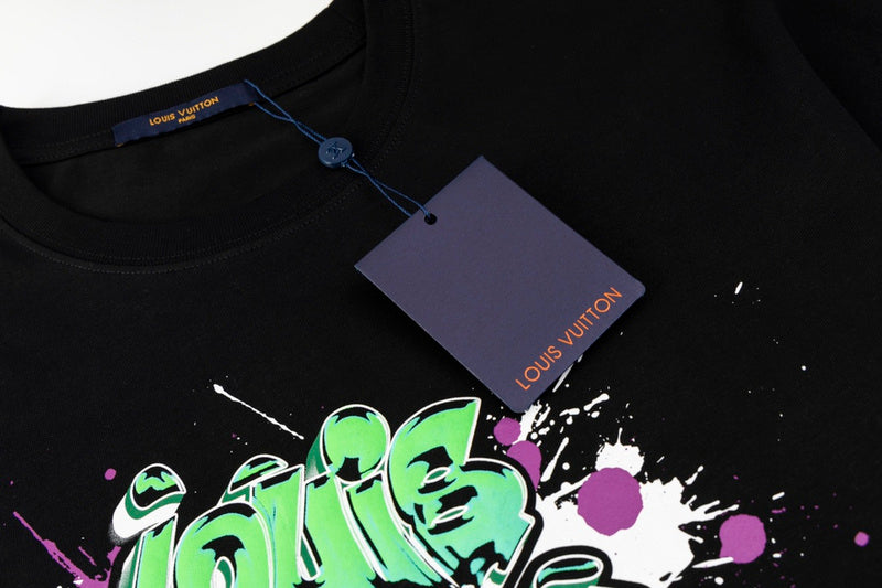 Front view of Louis Vuitton cotton t-shirt with contemporary cut