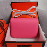 Close-up detail of polished bag design