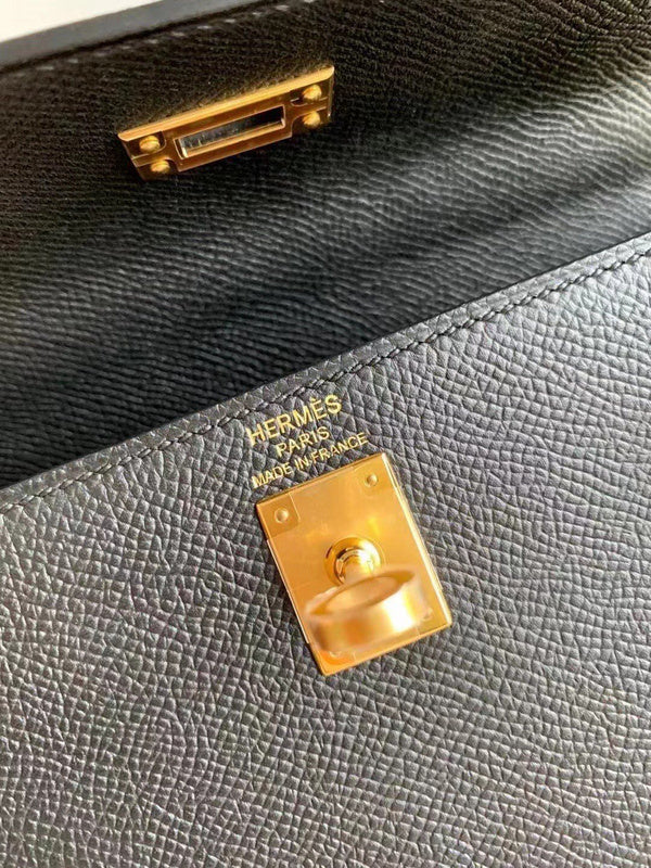 Sculpted bag shown from front angle