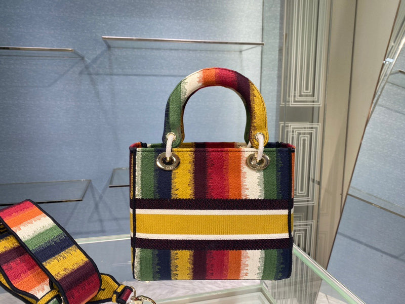 Back view of signature chic women's handbag – women's designer-style accessory