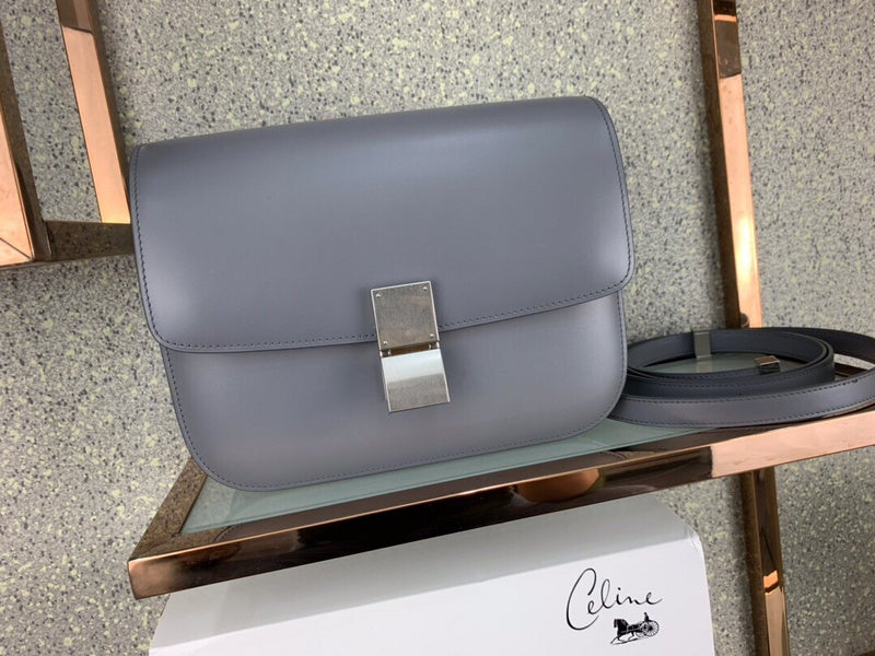Front view of sleek structured women's handbag – women's premium purse