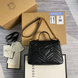 Front view of signature elevated women's handbag – women's premium purse