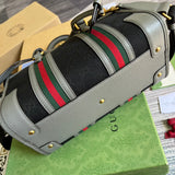 Back view of sleek elevated women's handbag – women's designer-style accessory
