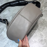 Classic Premium PU Leather Handbag - Statement Silhouette | Women's Premium Handbag #747 - back view (image 4) of designer-inspired handbag