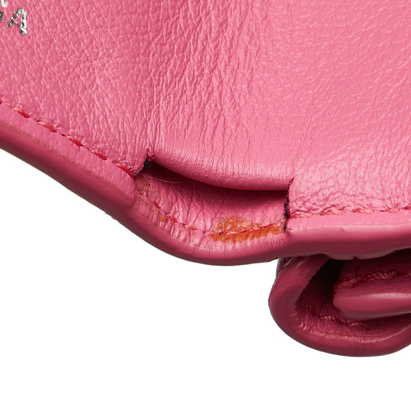 Balenciaga designer wallet leather closeup detail